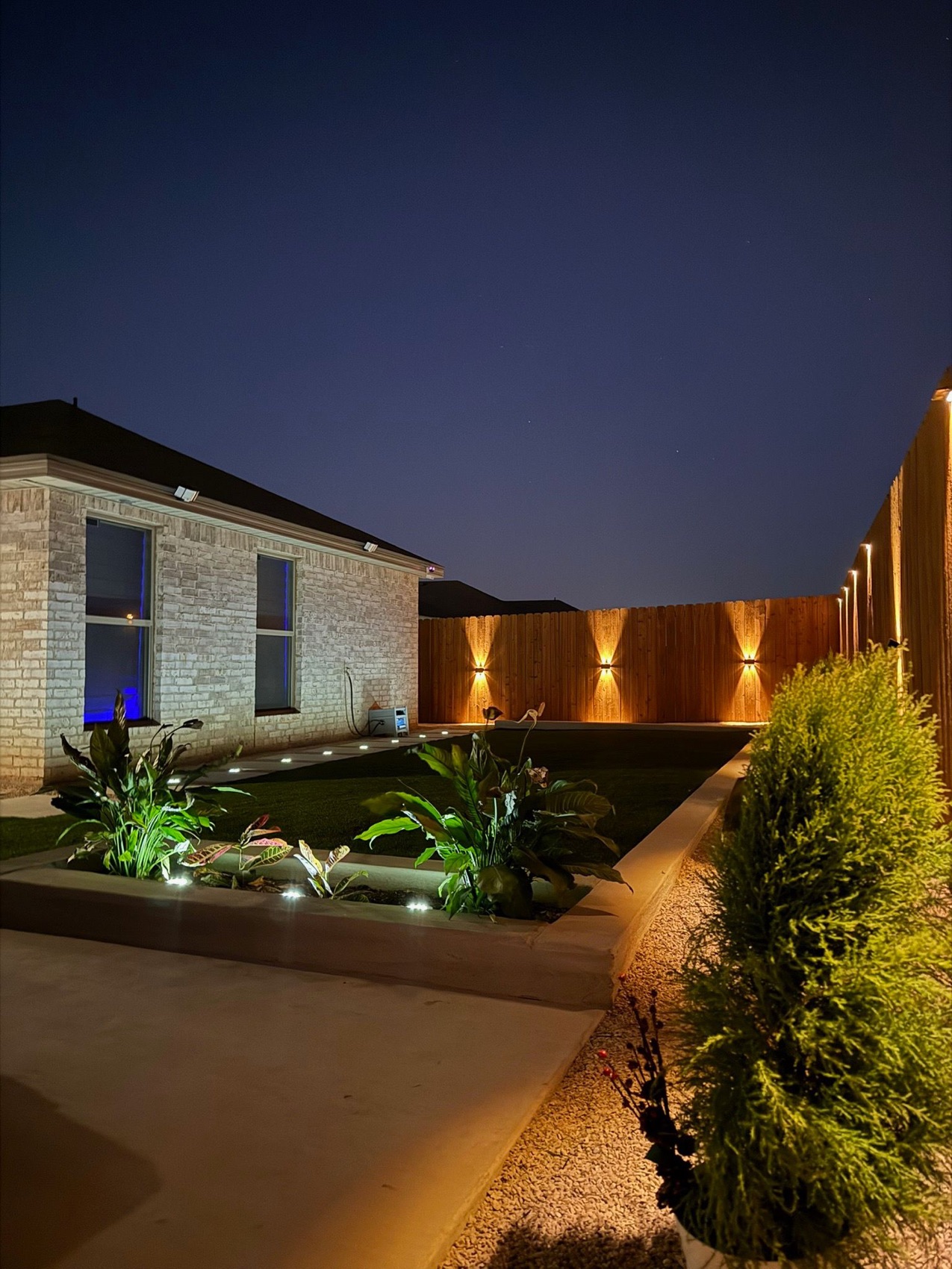 Proyecto de patio en Odessa TX